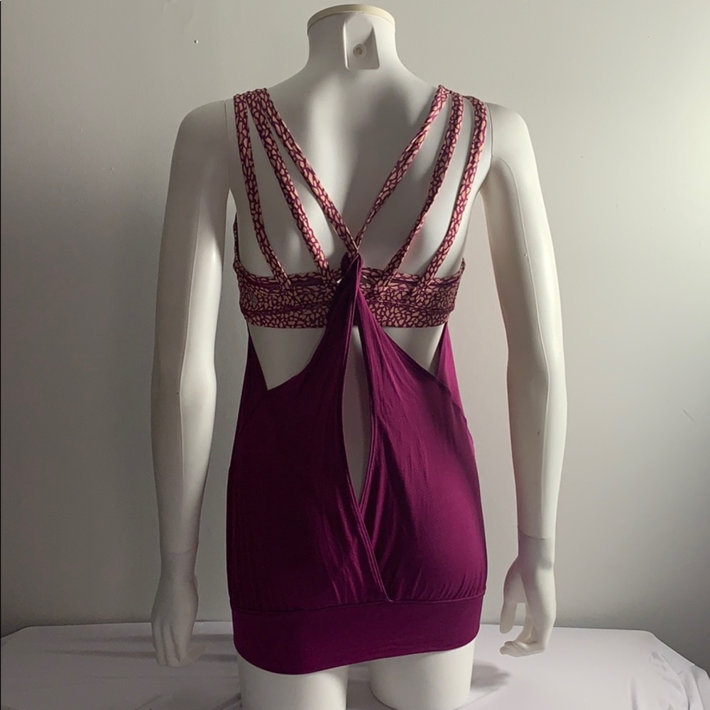 Purple Plum/Peach Fuzz Nouveau Limits TankTop/Cami .